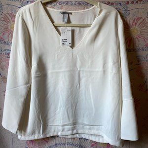 BRAND NEW H&M White Blouse